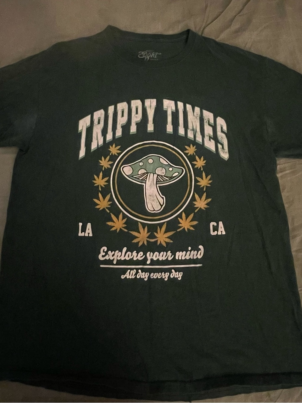 Explore Your Mind T-Shirt - Black/Green